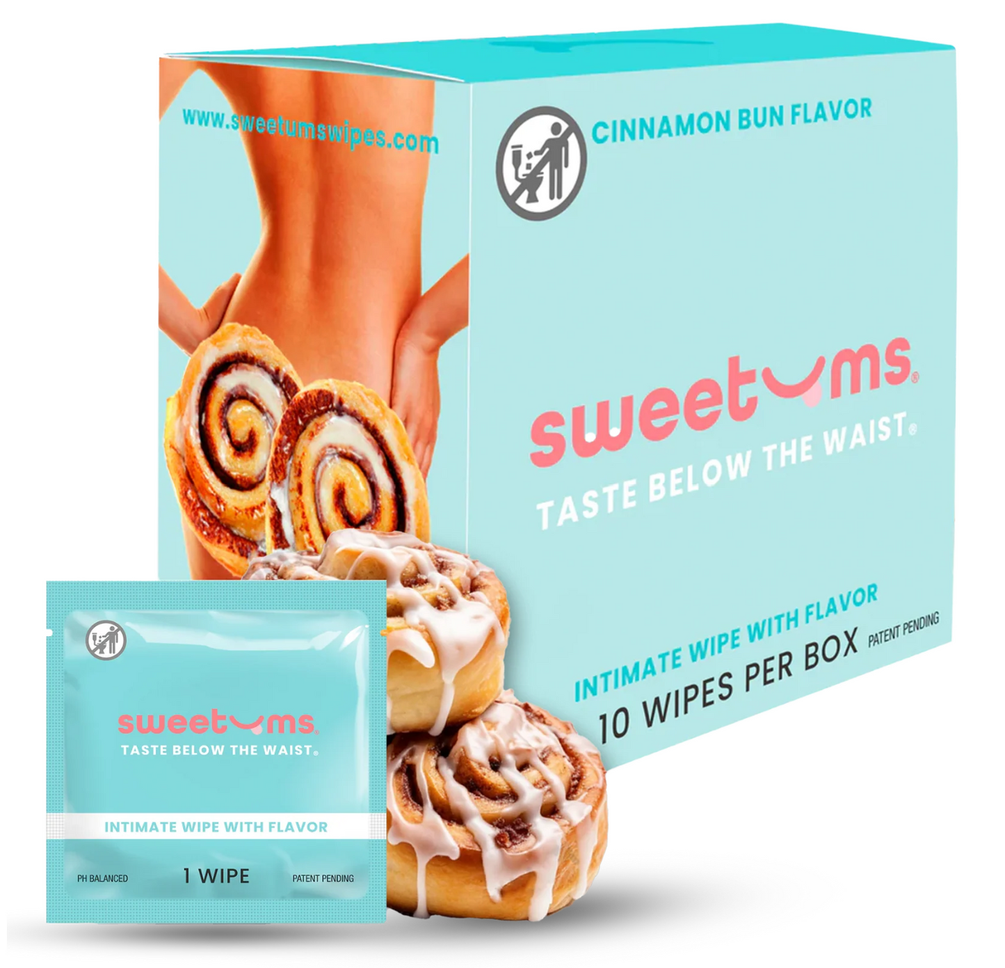 Sweetums Flavored Wipes
