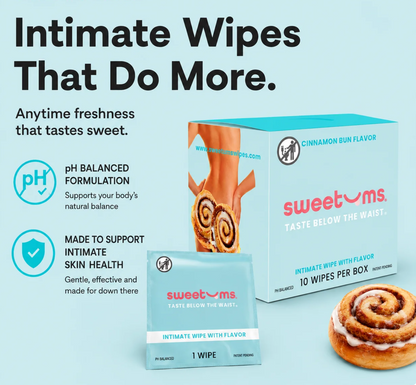 Sweetums Flavored Wipes